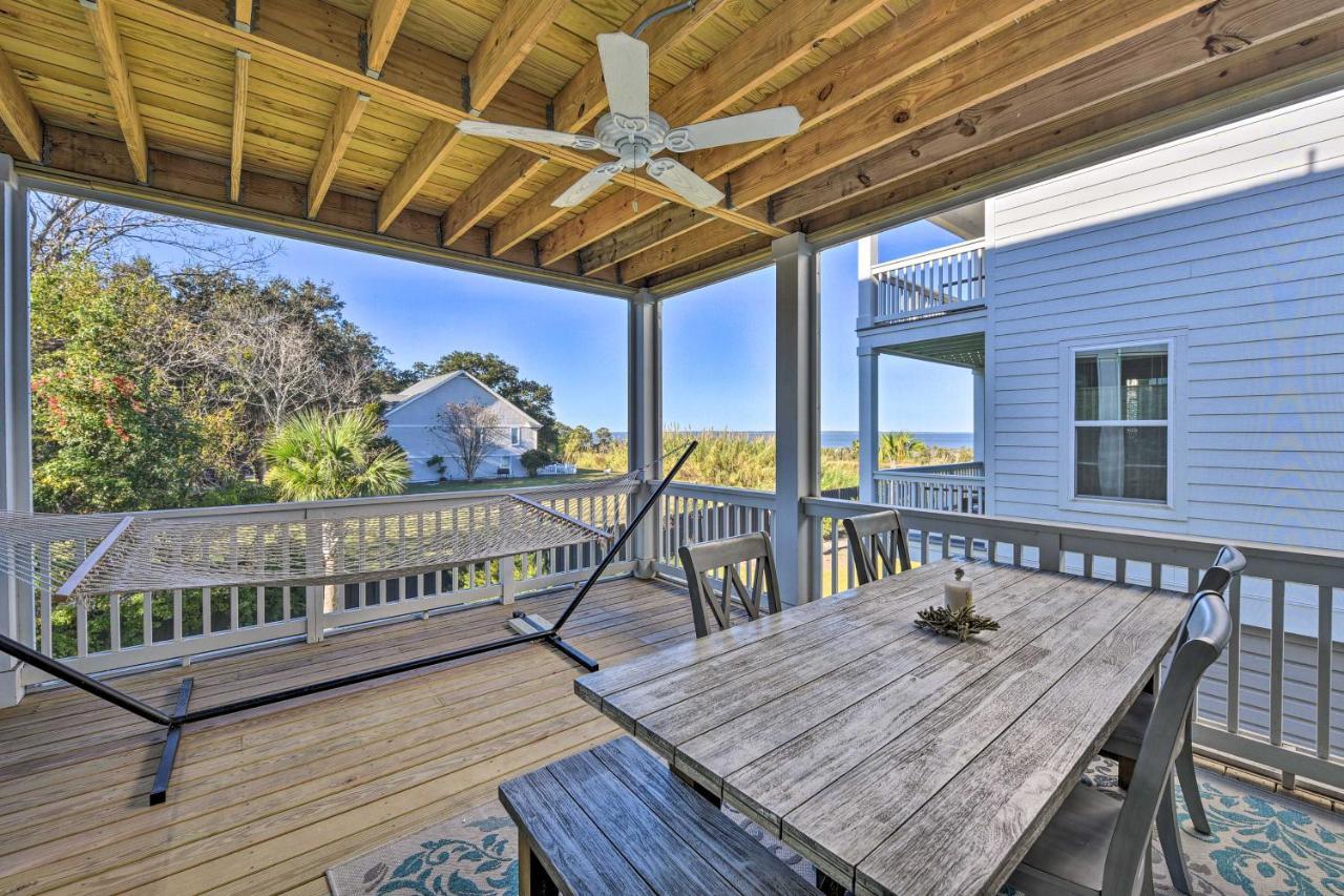 فيلا Breezy Hilton Head Getaway 3 Decks And Water Views! هيلتون رئيس جزيرة المظهر الخارجي الصورة