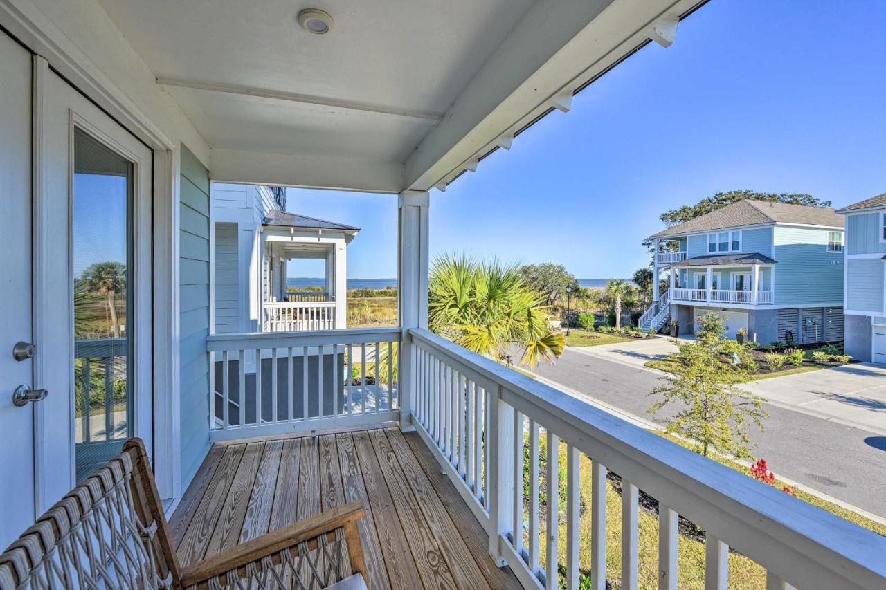 فيلا Breezy Hilton Head Getaway 3 Decks And Water Views! هيلتون رئيس جزيرة المظهر الخارجي الصورة