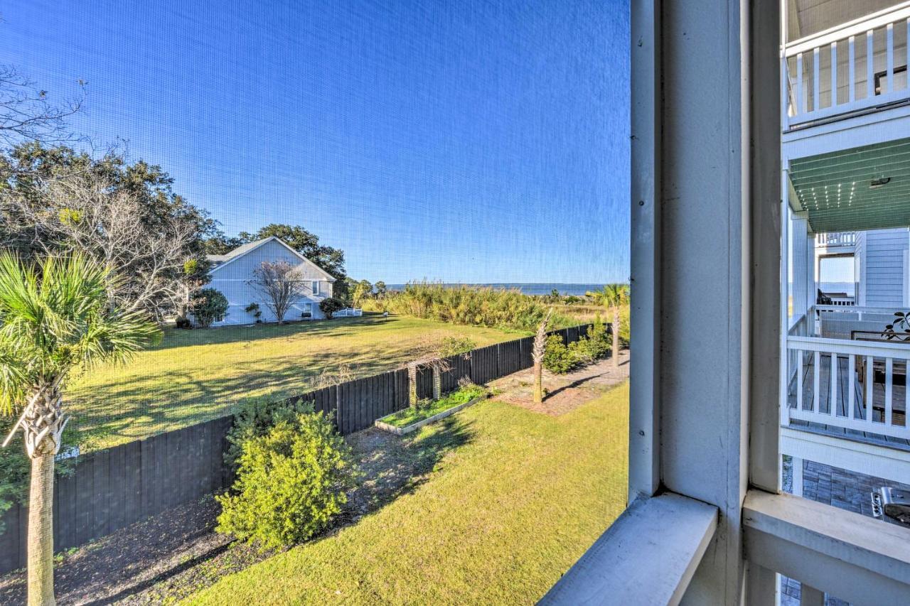 فيلا Breezy Hilton Head Getaway 3 Decks And Water Views! هيلتون رئيس جزيرة المظهر الخارجي الصورة